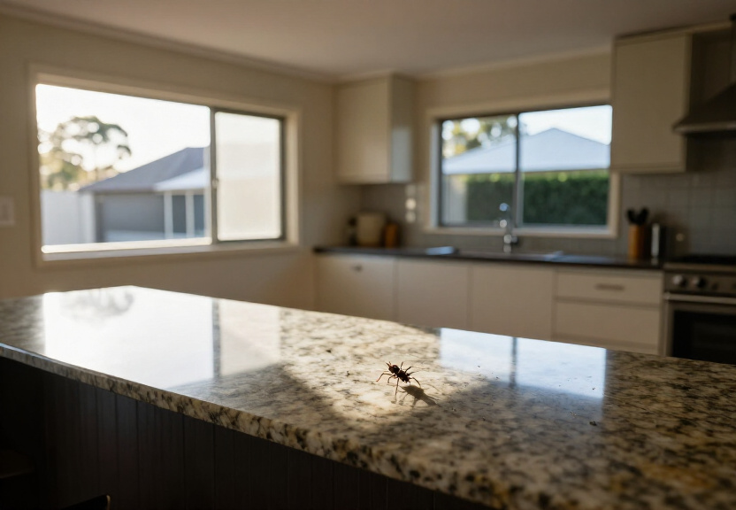 Ant-free living room in Fairfield after treatment